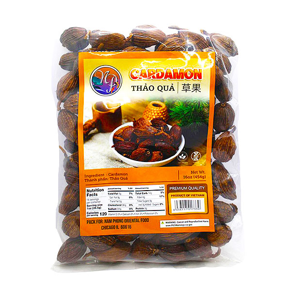 Cardamon (Thảo Quả) 30 Bags x 16 Oz