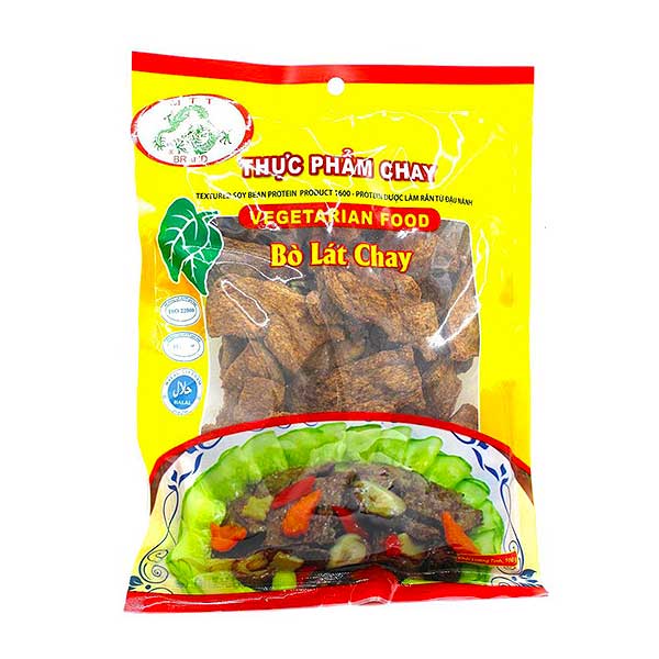 MTT Vegetarian Food Beef Slice - Bò Lát Chay MTT (30 x 3.5 Oz)