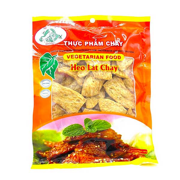 MTT Vegetarian Pork Slices - Heo Lát Chay MTT (30 x 3.5 Oz)