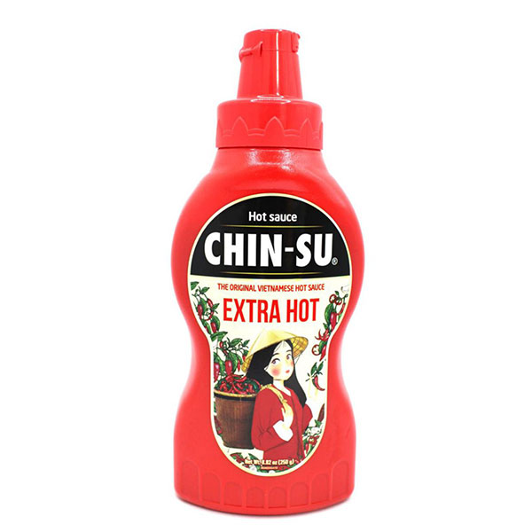 Chin-Su Chili Sauce EXTRA HOT 24 x 8.82 Oz