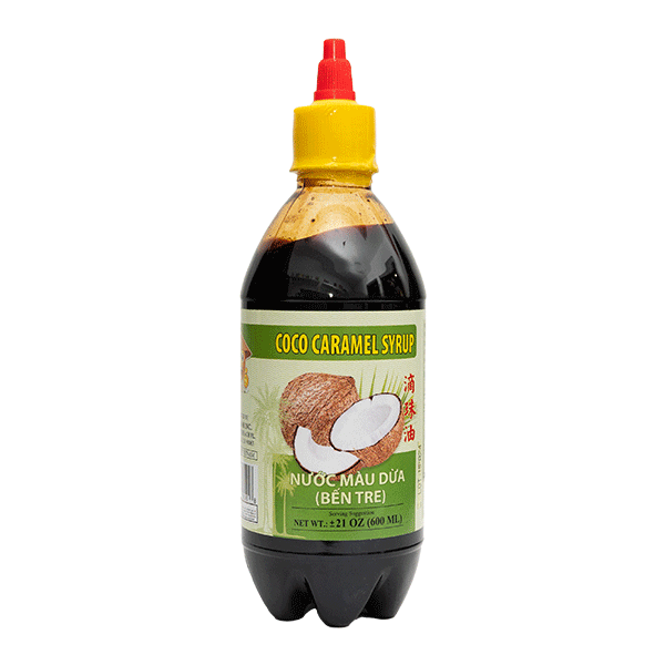 Coconut Caramel Syrup (Nước Màu Dừa) 24 x 21 Oz