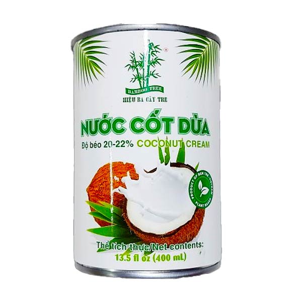 Bamboo Tree Coconut Cream (Nước Cốt Dừa) 24 x 14 fl.Oz