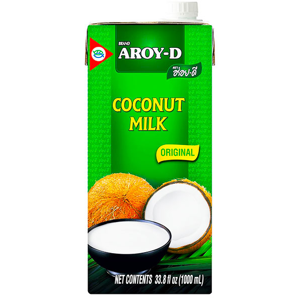 Aroy D Coconut Milk 12 x 33.8 Oz