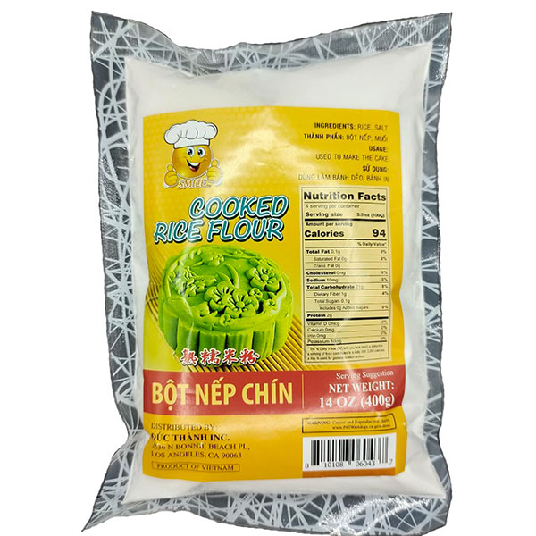 Cooked Rice Flour (Bột Nếp Chín) 30 Bag x 14 Oz