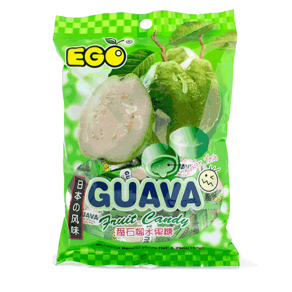 EGO Guava Fruit Candy 30 x 5.29 Oz