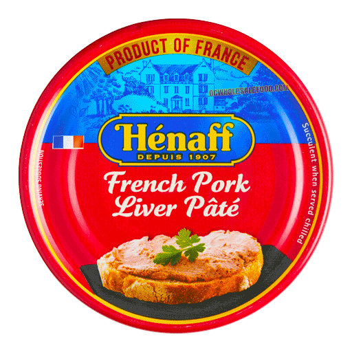 Henaff French Pork Liver Pate (48 x 4.5 Oz)