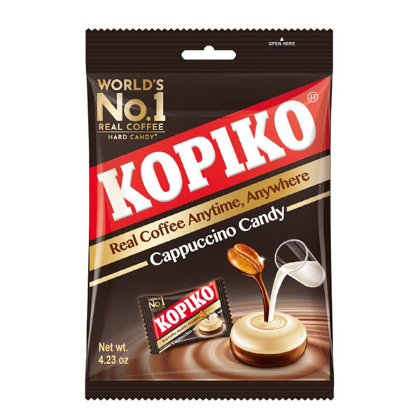 Kopiko Coffee Candy Cappuccino Bag 24 x 4.23 Oz