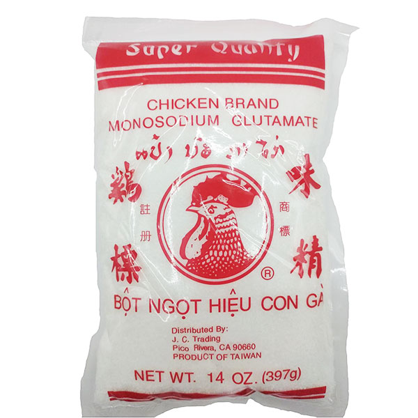 Chicken Brand M.S.G (Bột Ngọt Hiệu Con Gà) 60 x 14 Oz