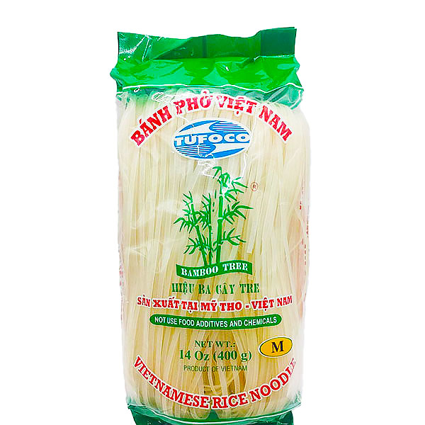 Bamboo Tree Rice Stick Size M (Bánh Phở Ba Cây Tre Size M) 30 x 14 Oz