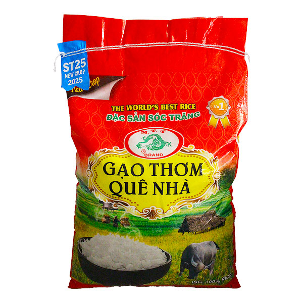 ST25 Vietnamese Jasmine Rice 2025 (Gạo ST25 2025) 25lbs