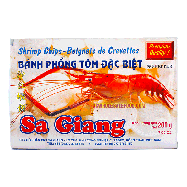 Sa Giang Shrimp Chips - Bánh Phồng Tôm Sa Giang