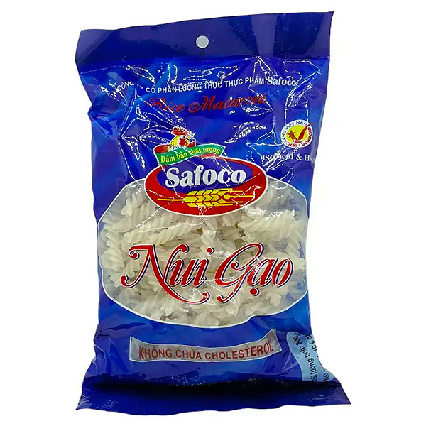 Safoco Rice Macaroni Fusilli Xoan - Nui Gạo Xoắn Safoco