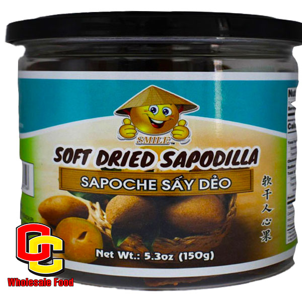 Soft Dried Sapodilla (Sapoche Sấy Dẻo) 24 x 5.3 Oz