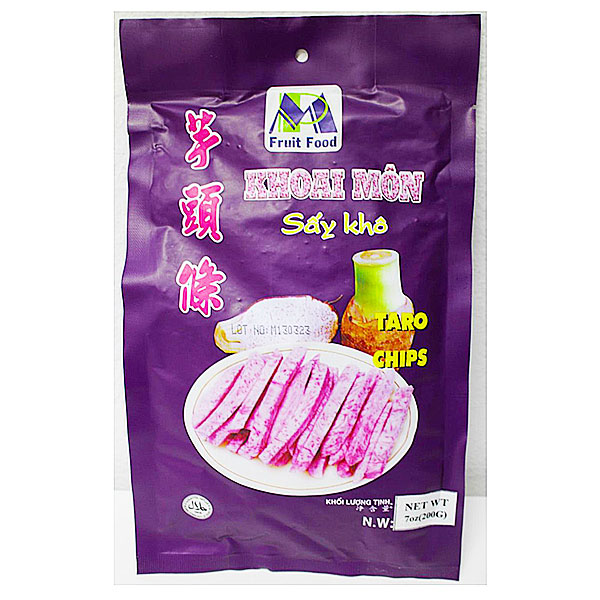 Taro Chips (Khoai Môn Sấy) 25 x 7 Oz - Minh Phat