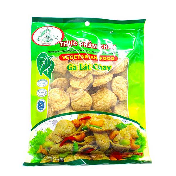 Vegetarian Chicken Slices (Gà Lát Chay) 30 x 3.5 Oz