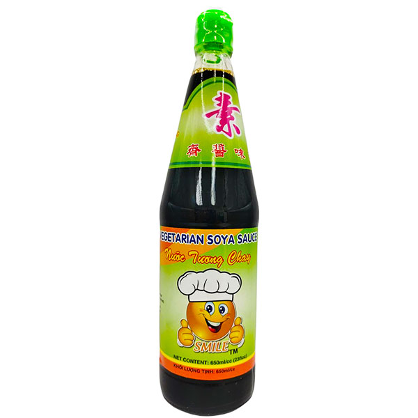 Vegetarian Soy Sauce (Nước Tương Chay) 12 x 23 fl.oz