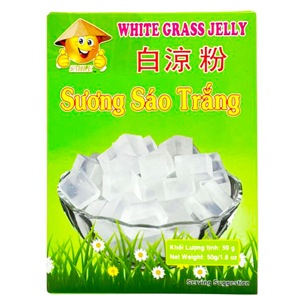 White Grass Jelly (Bột Sương Sáo Trắng) 30 x 1.8 Oz