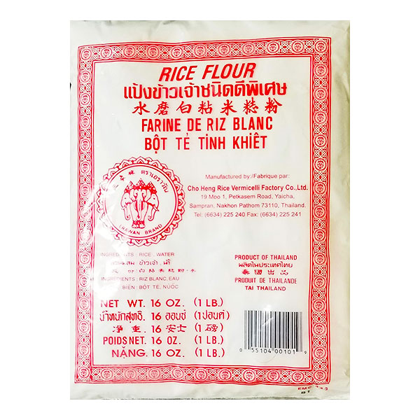 White Rice Flour (Bột Gạo) 24 x 1 Lb *Erawan*