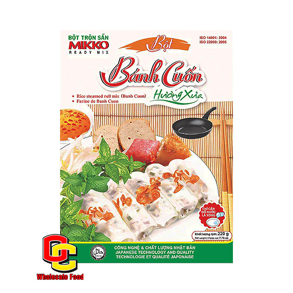 *MIKKO* Rice Steam Roll (Bột Bánh Cuốn) 30 x 7.7 Oz