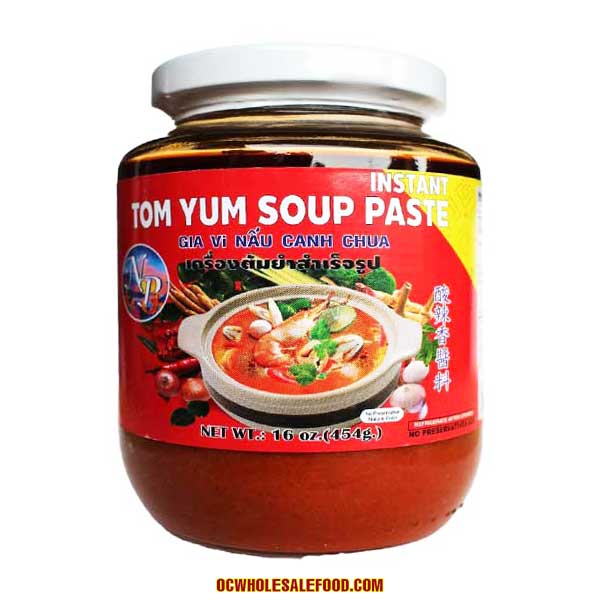 Instant Tom Yum Soup Paste (Gia Vị Nấu Canh Chua) 24 x 16 Oz