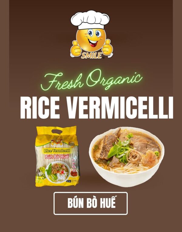 Rice Vermicelli (Bún Bò Huế) 20 x 32 Oz