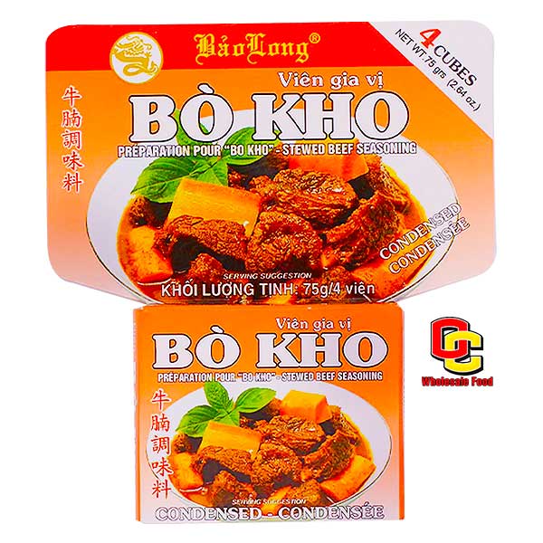 Bao Long Stewed Beef Soup Seasoning - Viên Gia Vị Bò Kho Bảo Long