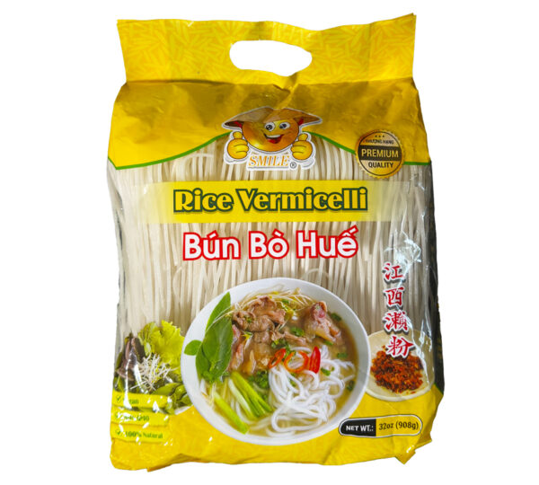 Rice Vermicelli (Bún Bò Huế) 20 x 32 Oz