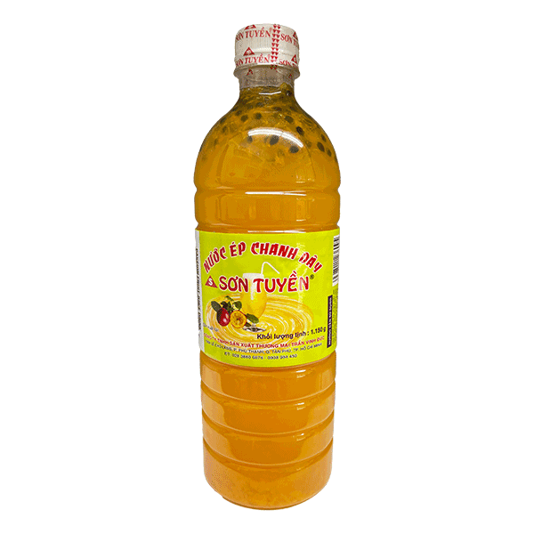 Son Tuyen Passion Fruit Juice Drink - Nước Ép Chanh Dây Sơn Tuyền (12 x 38.85 fl.oz)