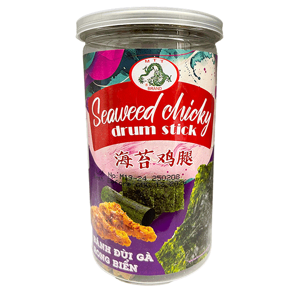 Seaweed Chicky Drum Stick (Bánh Đùi Gà Rong Biển) 24 x 8.2 Oz [#917]