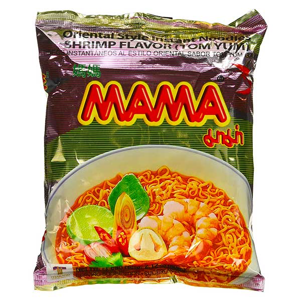 Mama Instant Noodles Shrimp Flavor Tom Yum (6 x 30)