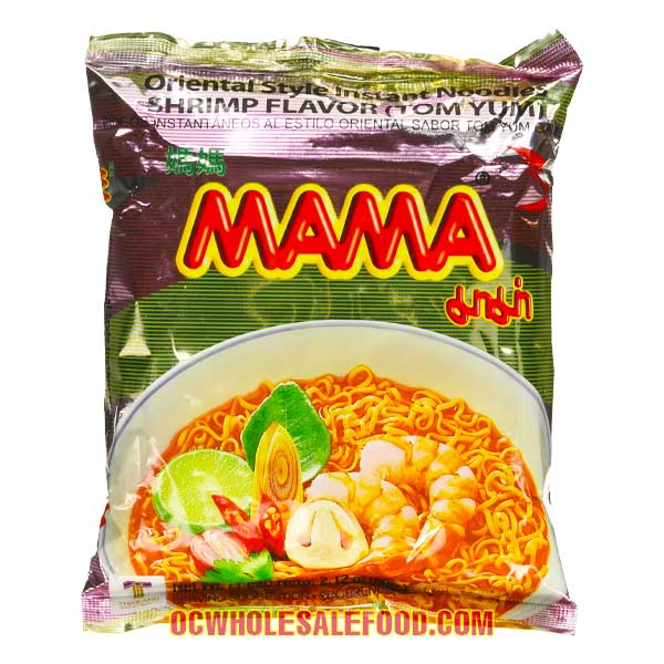 Mama Instant Noodles, Shrimp Flavor Tom Yum