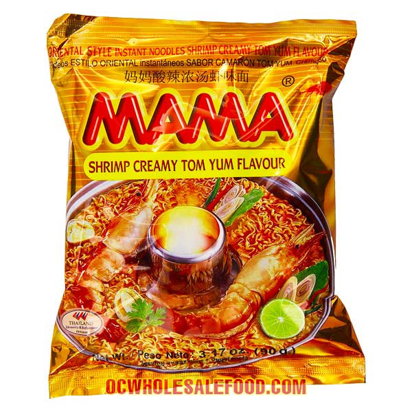 Mama Oriental Style Instant Noodles Shrimp Creamy Tom Yum Flavor