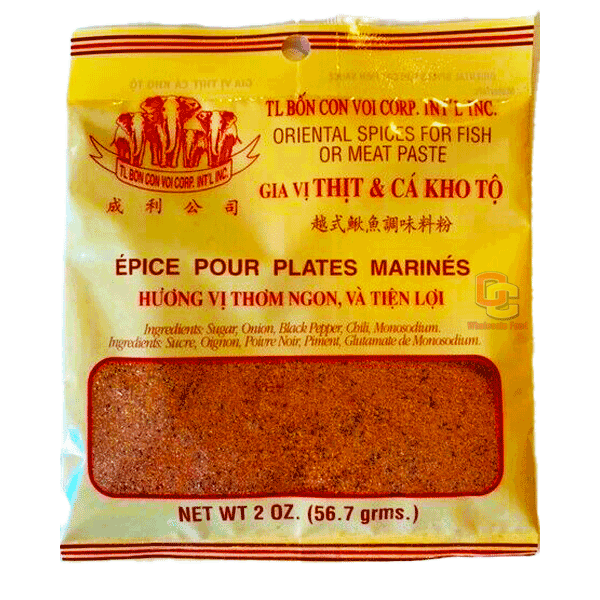 TL Bon Con Voi Corp (Oriental Spice for Fish & Meat - Gia Vị Thịt & Cá Kho Tộ)