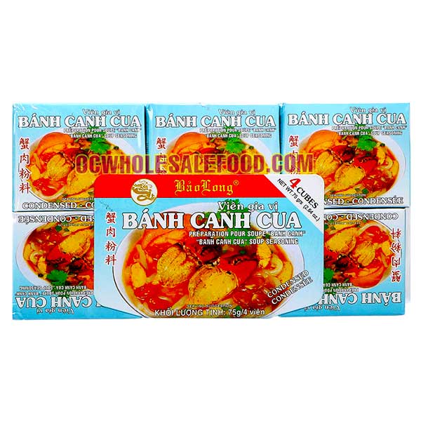 Bao Long Banh Canh Cua Seasoning - Viên Gia Vị Bánh Canh Cua Bảo Long