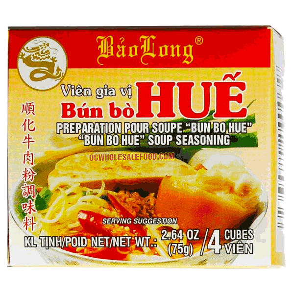 Bao Long Bun Bo Hue Soup Seasoning - Viên Gia Vị Bún Bò Huế Bảo Long