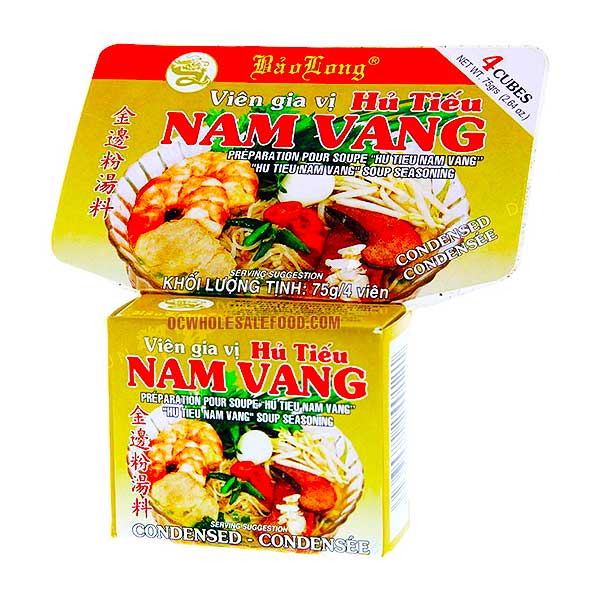 Bao Long Hu Tieu Nam Vang Soup Seasoning - Viên Gia Vị Hủ Tiếu Nam Vang Bảo Long