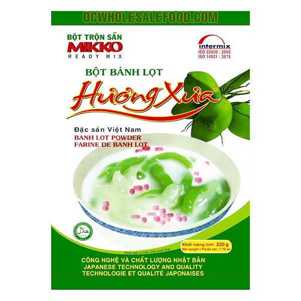 Huong Xua Banh Lot Powder - Bột Bánh Lọt Hương Xưa (40 x 7.5 Oz)