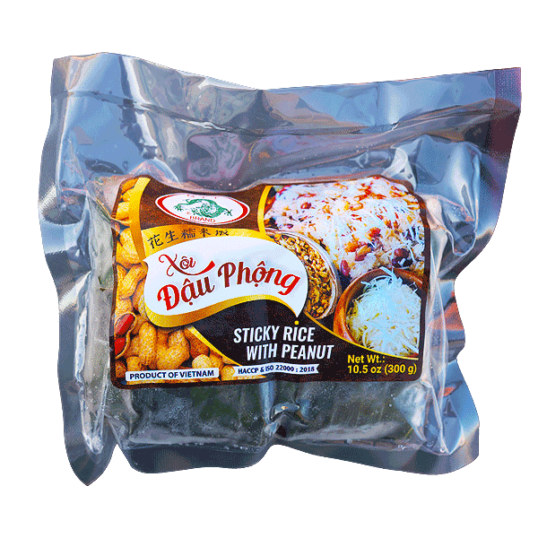 MTT Sticky Rice With Peanut - Xôi Đậu Phộng MTT (32 x 10.5 Oz)