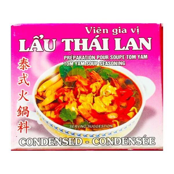 Bao Long Lau Thai Lan Seasoning - Viên Gia Vị Lẩu Thái Lan Bảo Long (144 x 2.64 Oz)