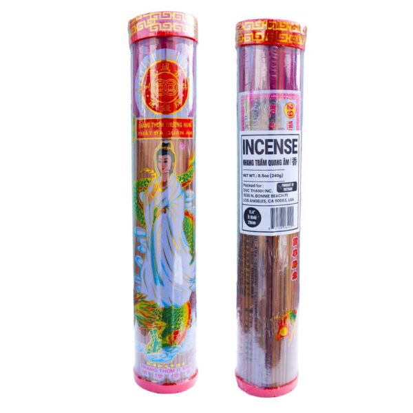 Incense 29cm - Nhang Trầm Quan Âm 29cm (20 x 8.5 Oz)