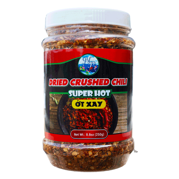 NP Dried Crush Chilli - Ớt Khô Xay (24 x 8.8 Oz)