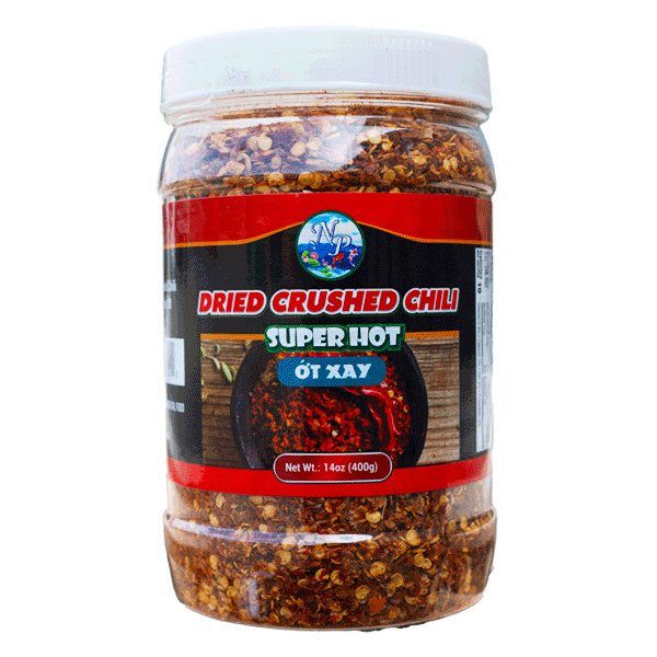 NP Dried Crush Chilli - Ớt Xay (12 x 14 Oz)