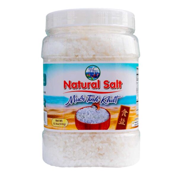 NP Natural Salt - Muối Tinh Khiết Hột To (24 x 32.8 Oz)