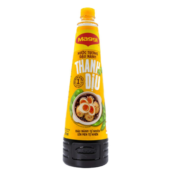 Maggi Natural Soy Sauce - Nước Tương Thanh Dịu (12 x 700 ml)